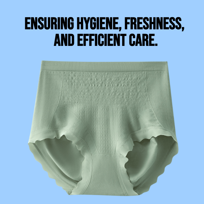 Antibacterial sole for one second compression of women's underwear