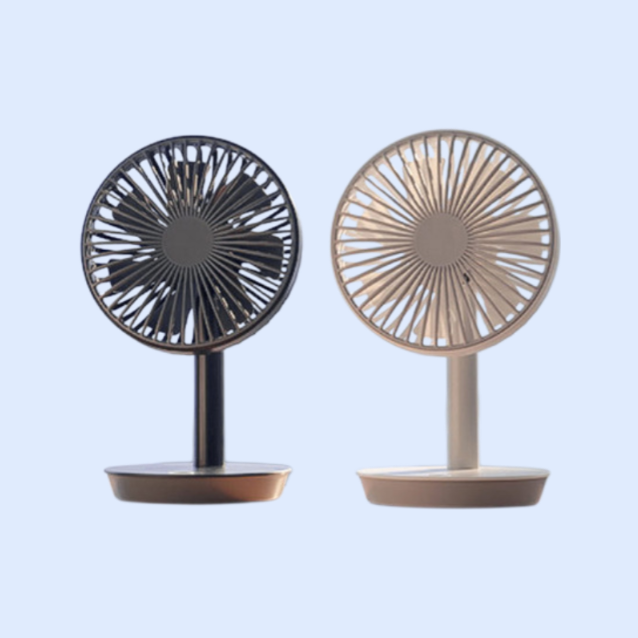新款桌上型搖頭usb充電風扇家用辦公室便攜小風扇桌上型迷你電風扇