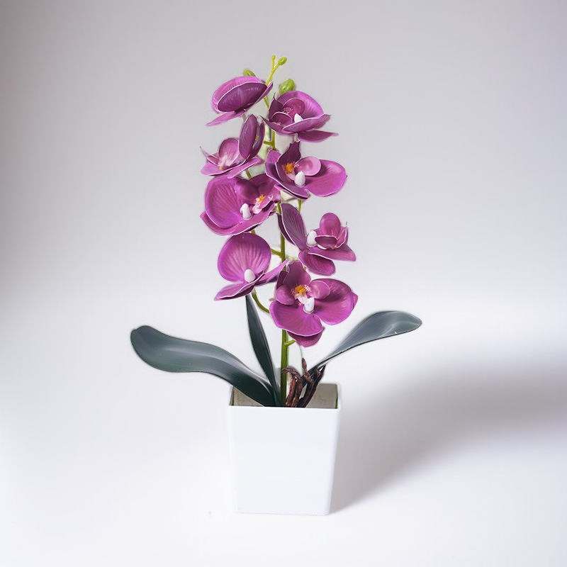 胡蝶蘭造花盆栽