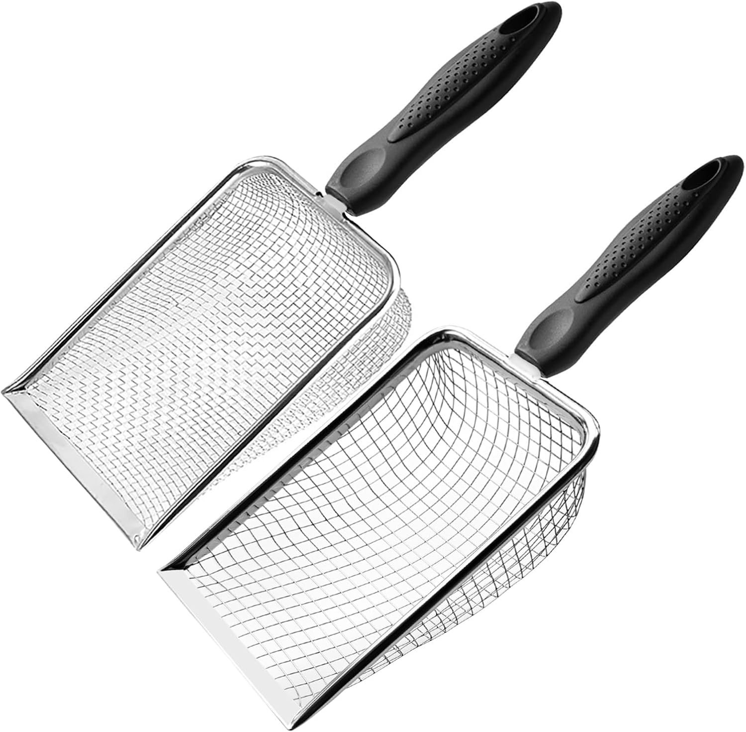 園芸用土壌ふるい2個セット ハンドル付き