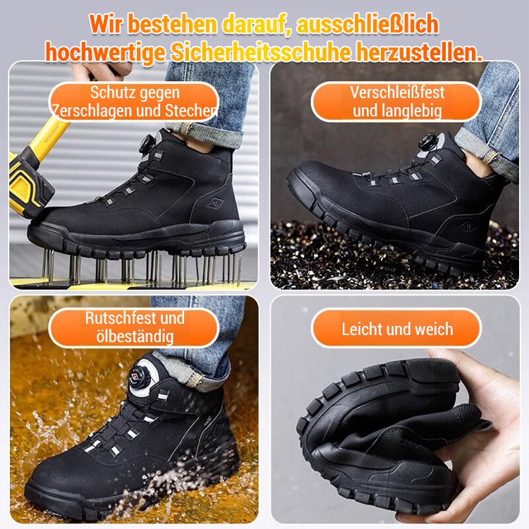 Stichfeste, warme Martin-Stiefel