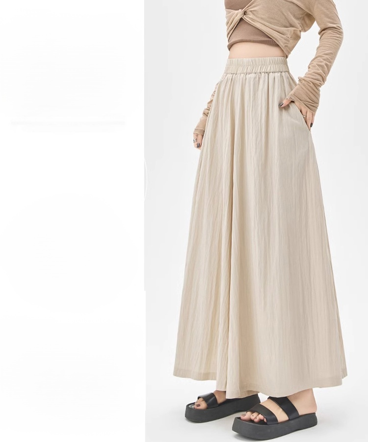 着瘦せ効果万能ワイドパンツ