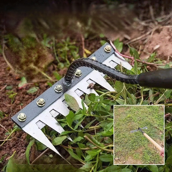 着脱可能な農業用多機能熊手