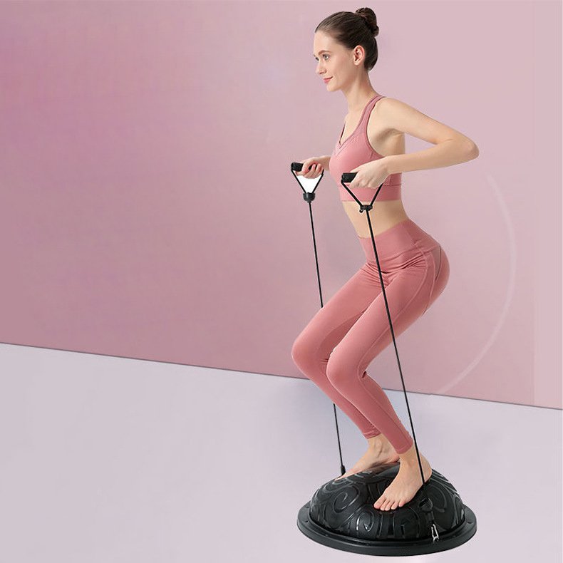 ファストボールラリーロープレディースヨガボールバランスパッドです