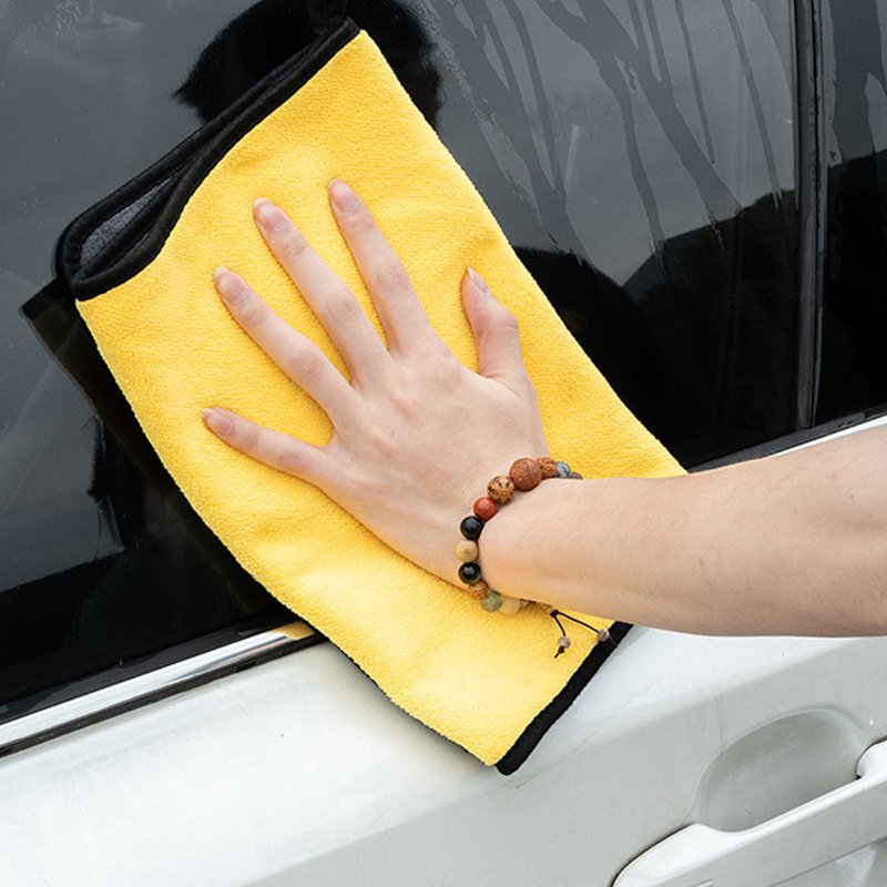 洗車タオルタオル洗浄吸水厚め2色の洗車タオルです