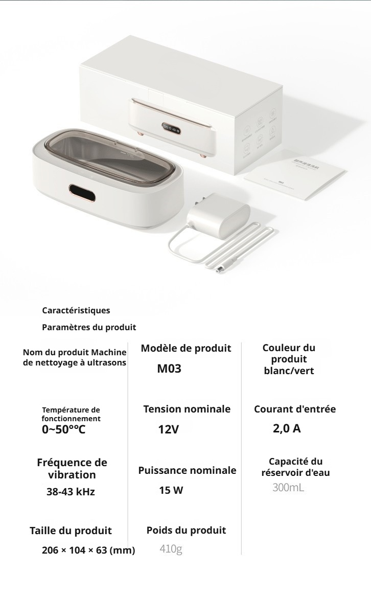 Design moderne du nettoyeur portable mini