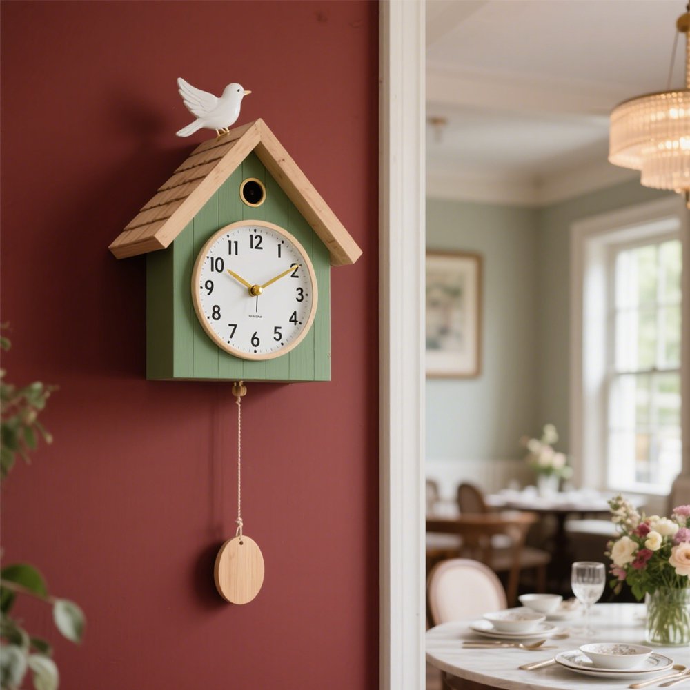 おしゃれな時間表示壁時計