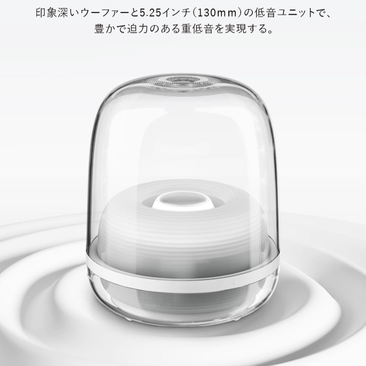 クリスタル第4世代Bluetoothスピーカー 