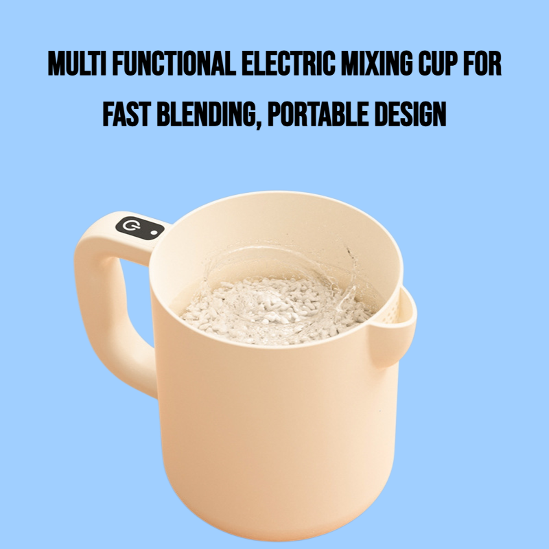 Multi functional electric mixing cup