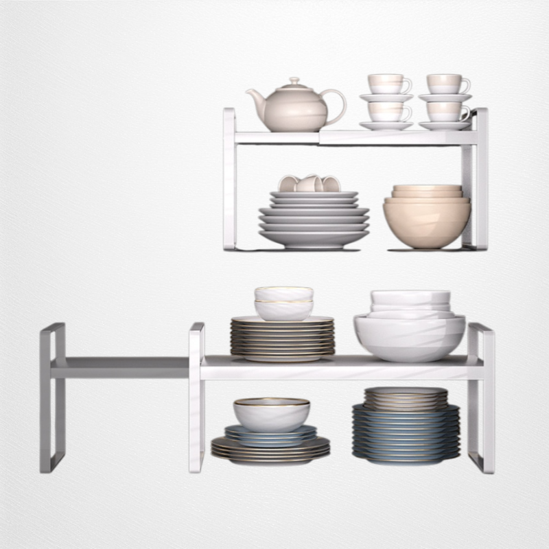 Countertop storage rack