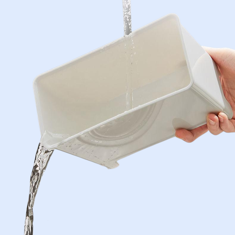 혁신적인 디자인의 주방 선반