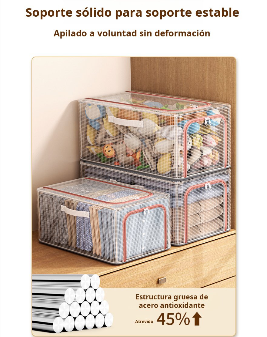 Caja resistente y fácil de usar para ropa