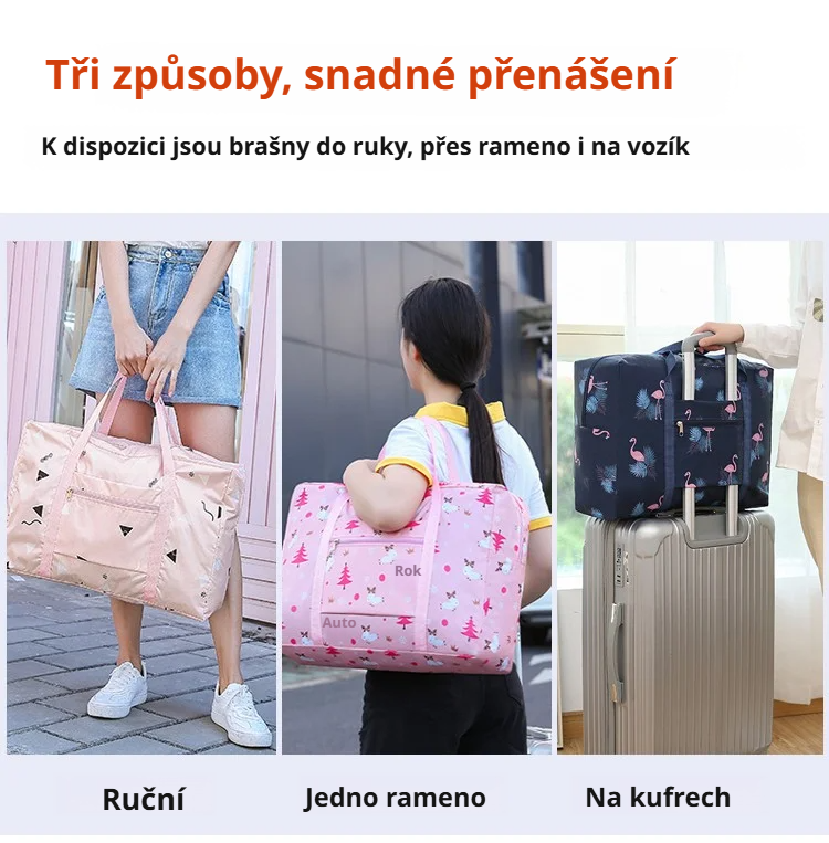Voděodolný materiál tašky při dešti