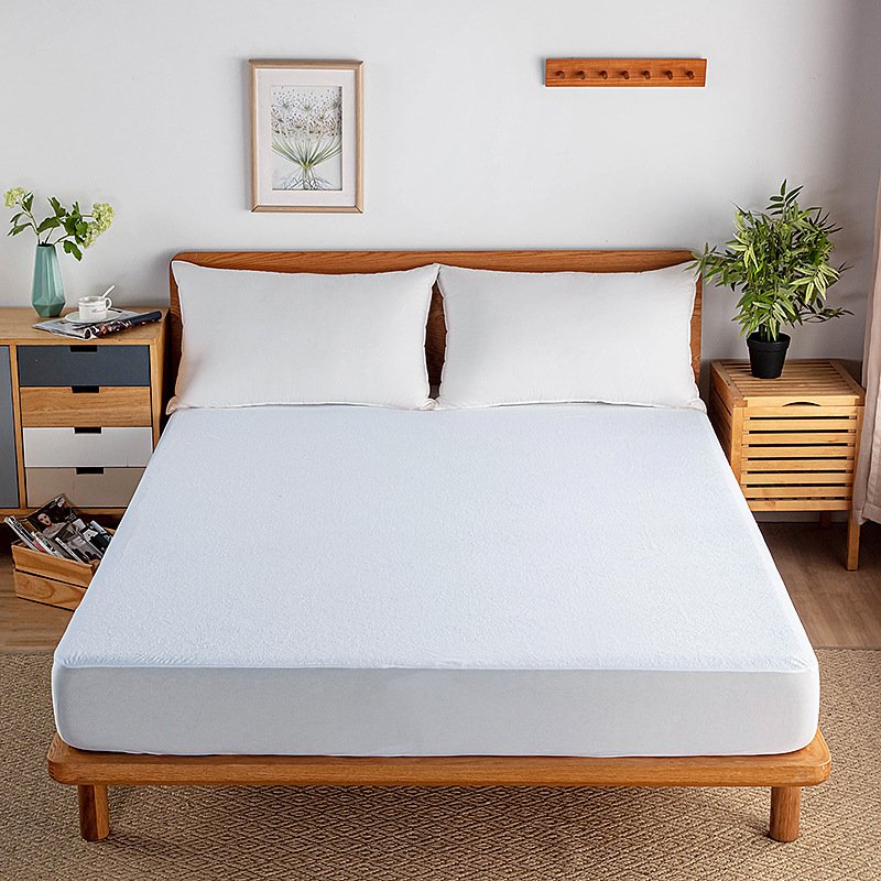 【คุณภาพโรงแรมฮิลตัน】ผ้าคลุมเตียงกันเปื้อนกันลื่น