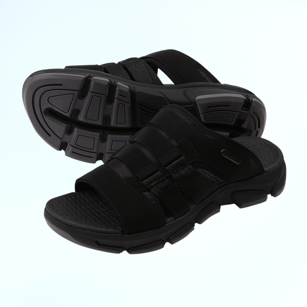 メンズ夏新作メンズ本革カジュアルソフト底滑り止めビーチシューズアウトドアウェアサンダル