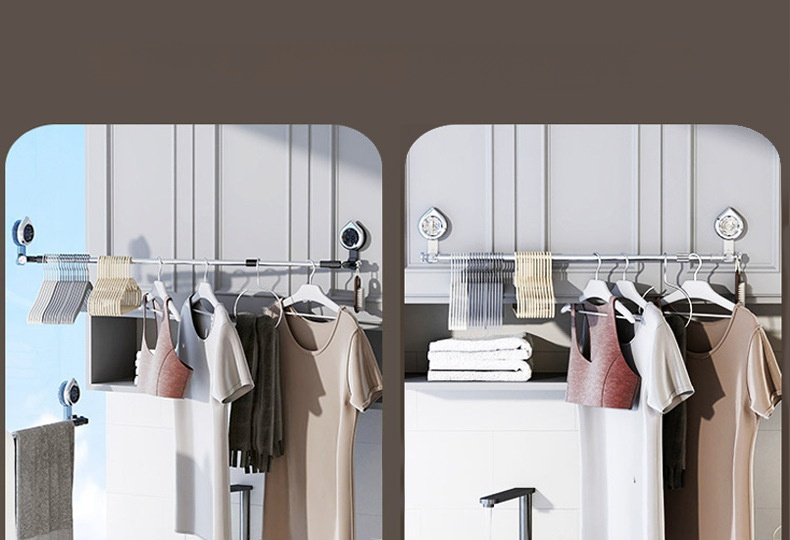 빨래 건조에 최적화된 신축봉 건조대
