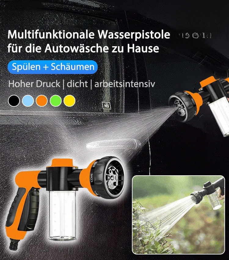Multifunktionale Autowaschwasserpistole
