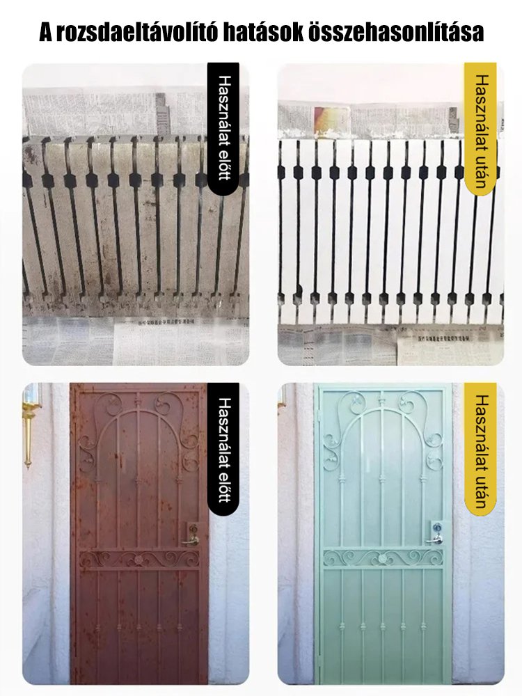 【Gyors rozsdaeltávolítás】Erős acél rozsdaeltávolító