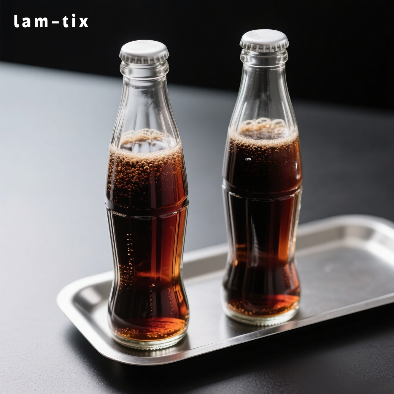 Erfrischendes Coca-Cola Fat House Happy Water im Glas