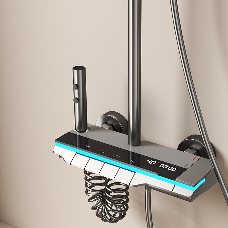 고급 온도 조절 샤워기