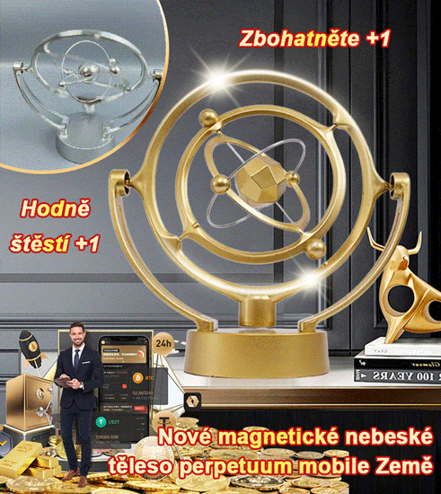 Země věčný pohyb planetárium orbitální dekorace.