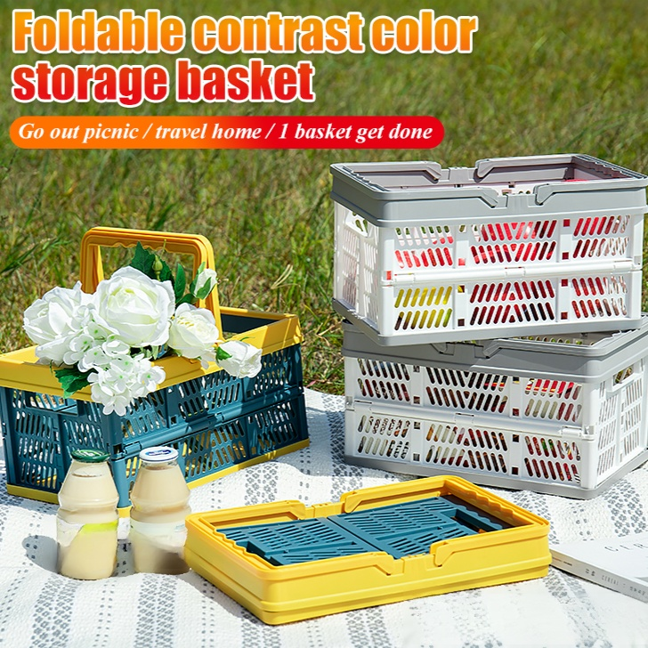 Foldable Shopping Multifunctional Storage Basket