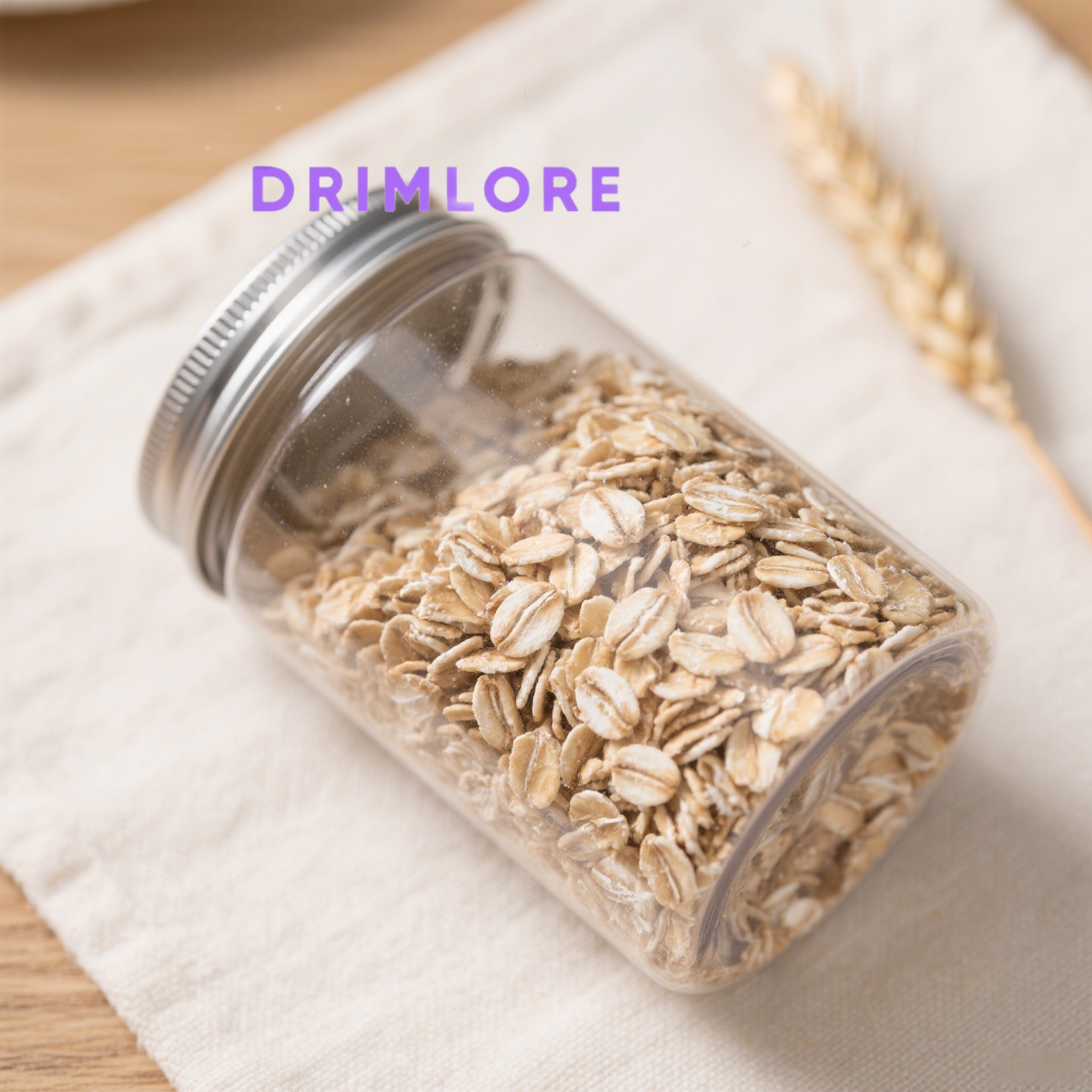 ข้าวโอ๊ตธรรมดาเพื่อสุขภาพพร้อมรับประทาน