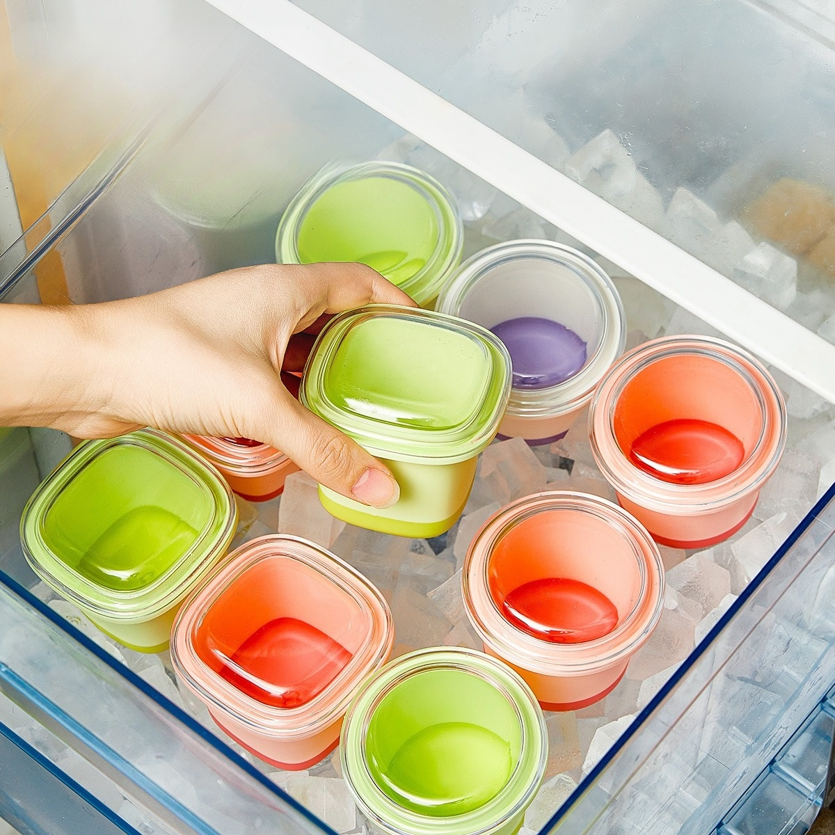 大冰塊冰格易脫模輔食製冰盒