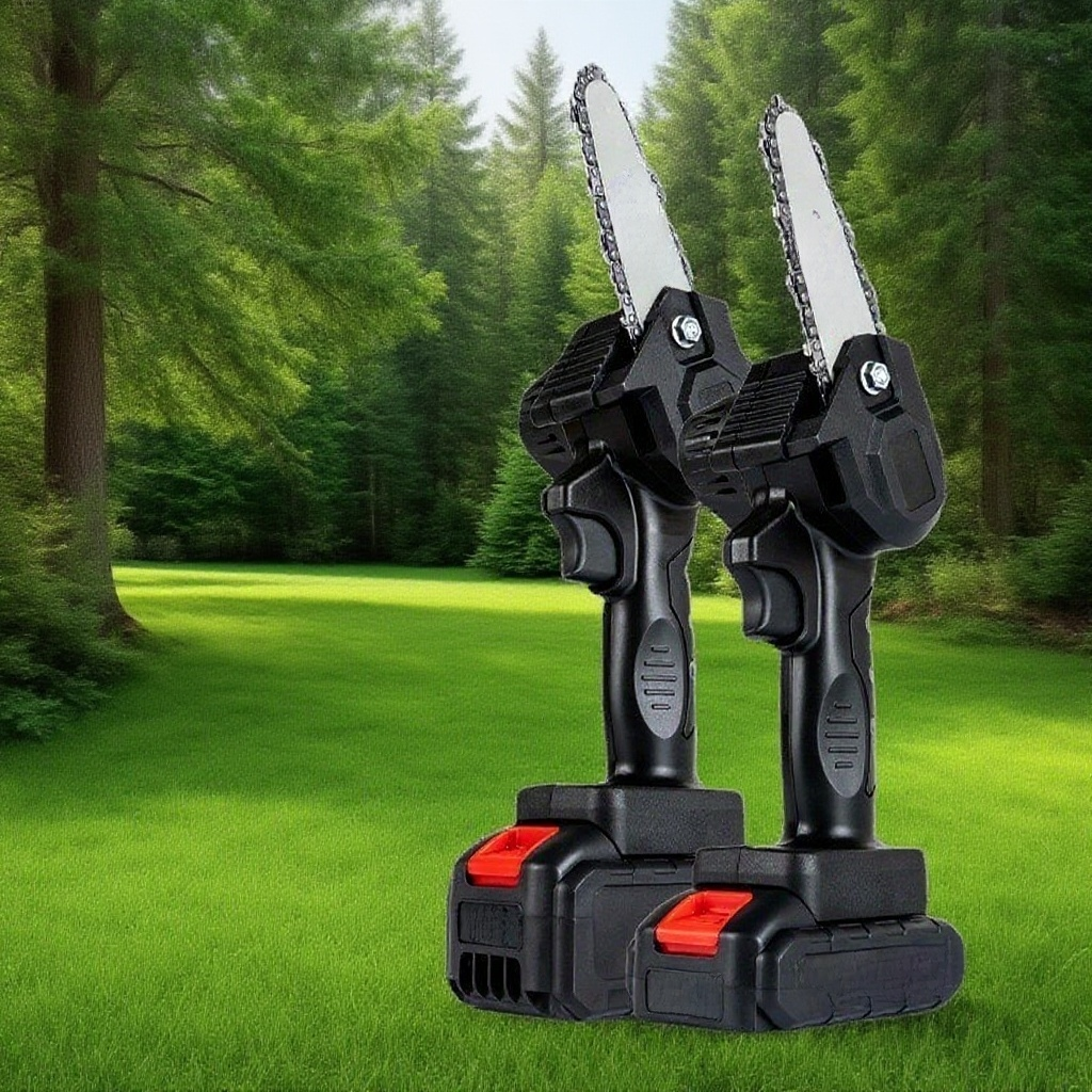 充電式小型電動チェーンソー