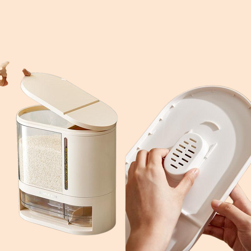 밀가루와 쌀통을 보관할 수 있는 대용량 쌀통 보관함