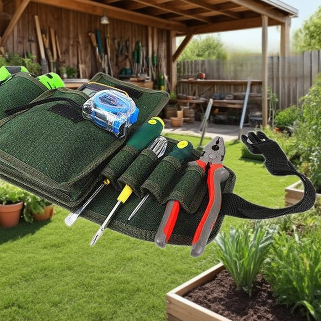 多功能五金工具收納挎包