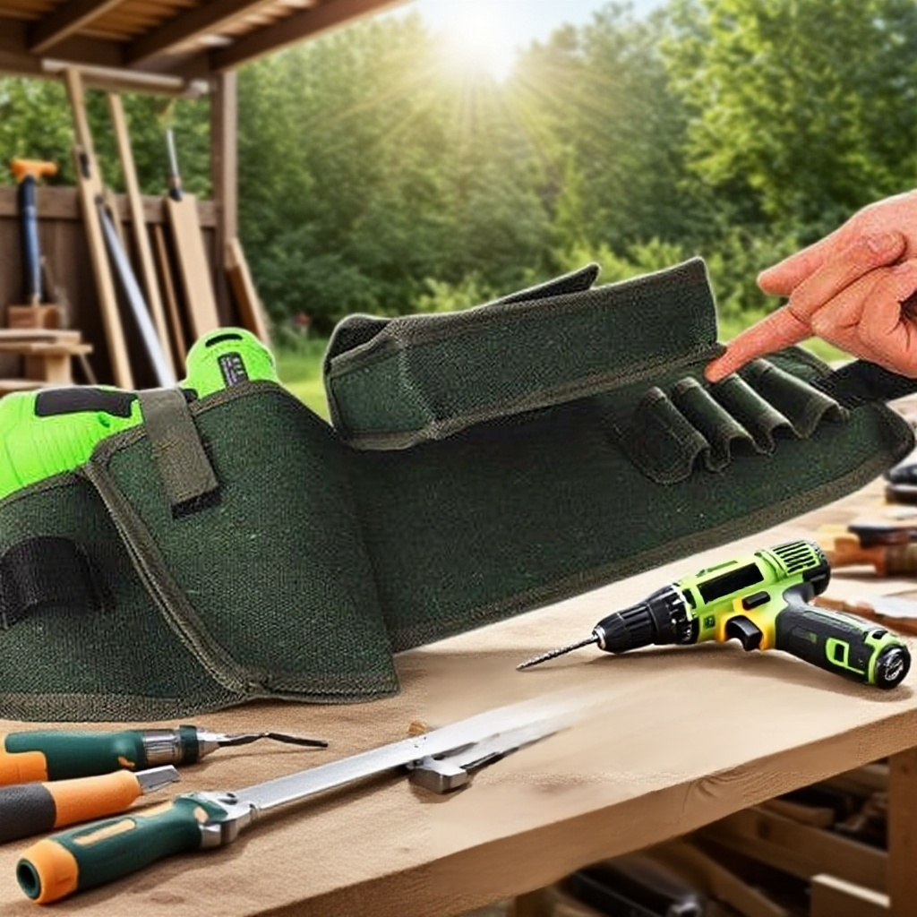 多功能五金工具收納挎包