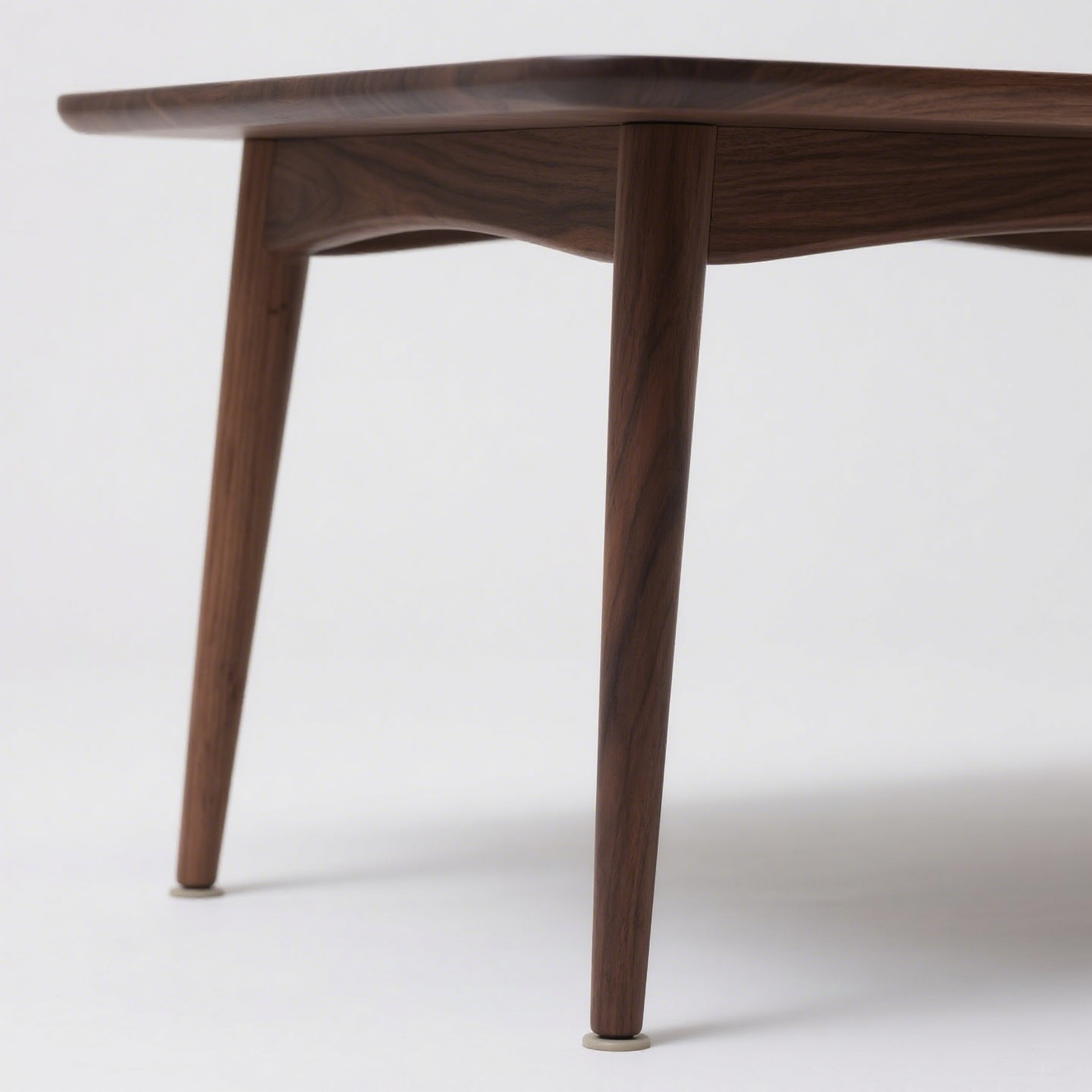 Mesa auxiliar de madera maciza para sala de estar