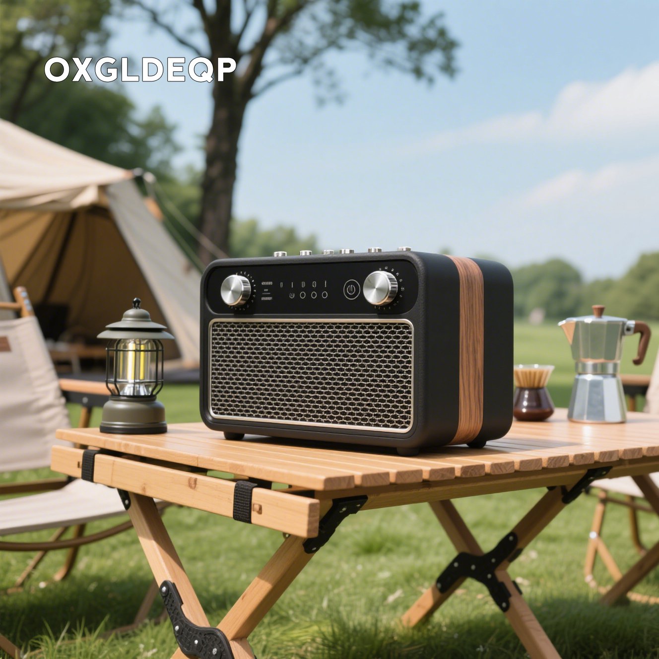 昔ながらのスピーカー木製キャビネット外観