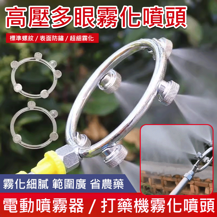 高壓多眼霧化噴頭