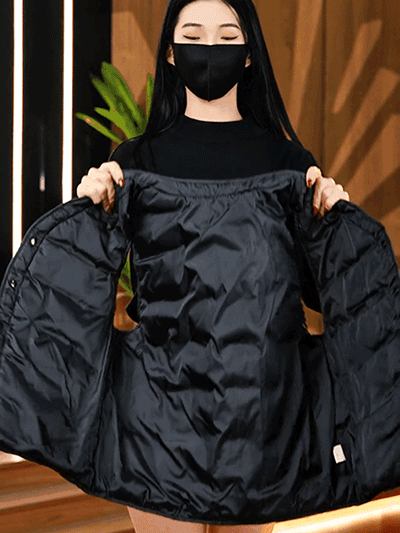 秋冬羽絨中老年人保暖馬甲