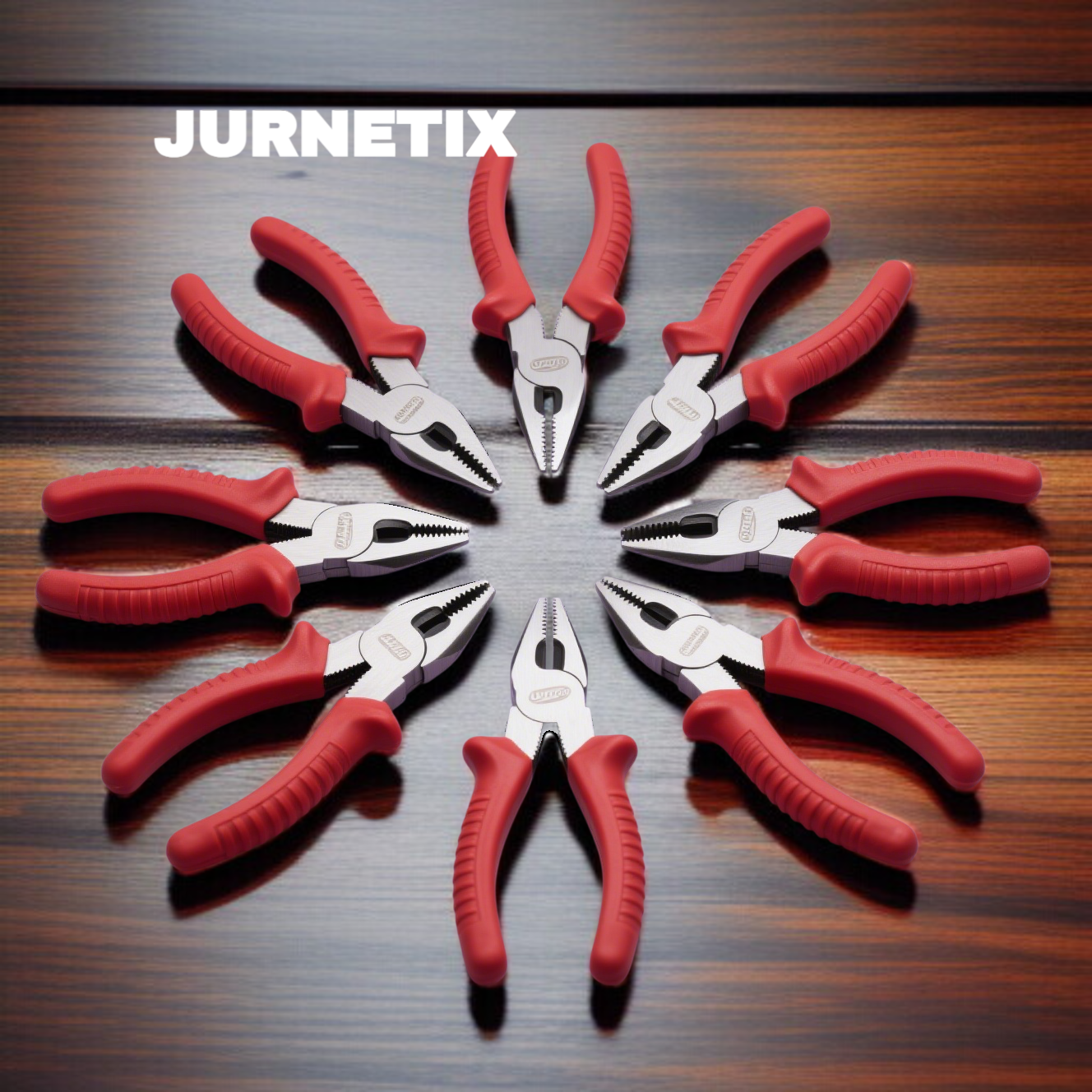 Herramientas de metal: alicates de punta fina de 8 pulgadas