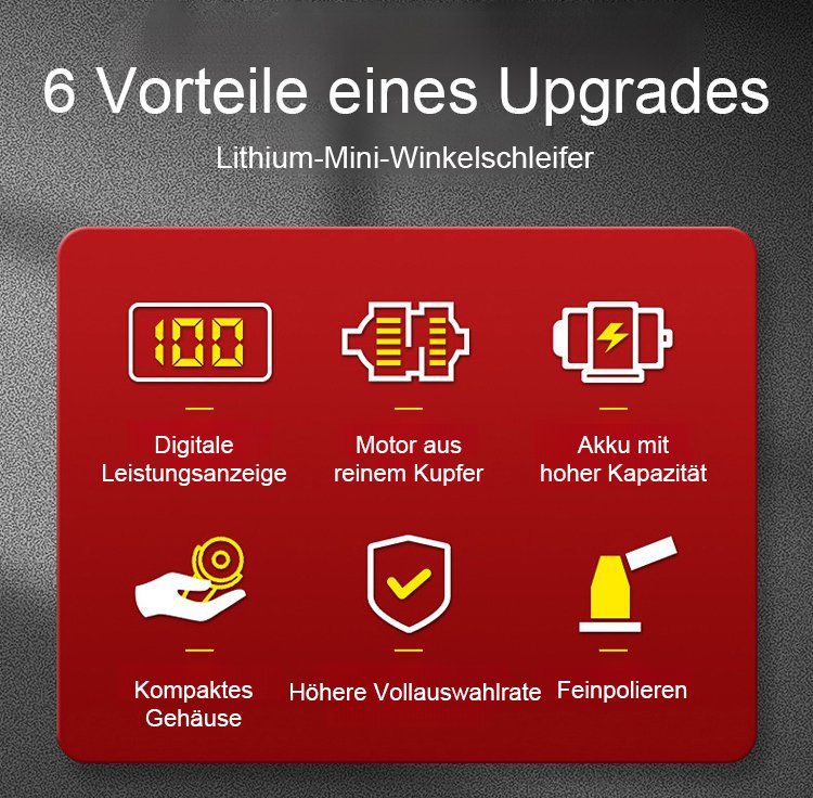 Multifunktionale Winkelschleifer