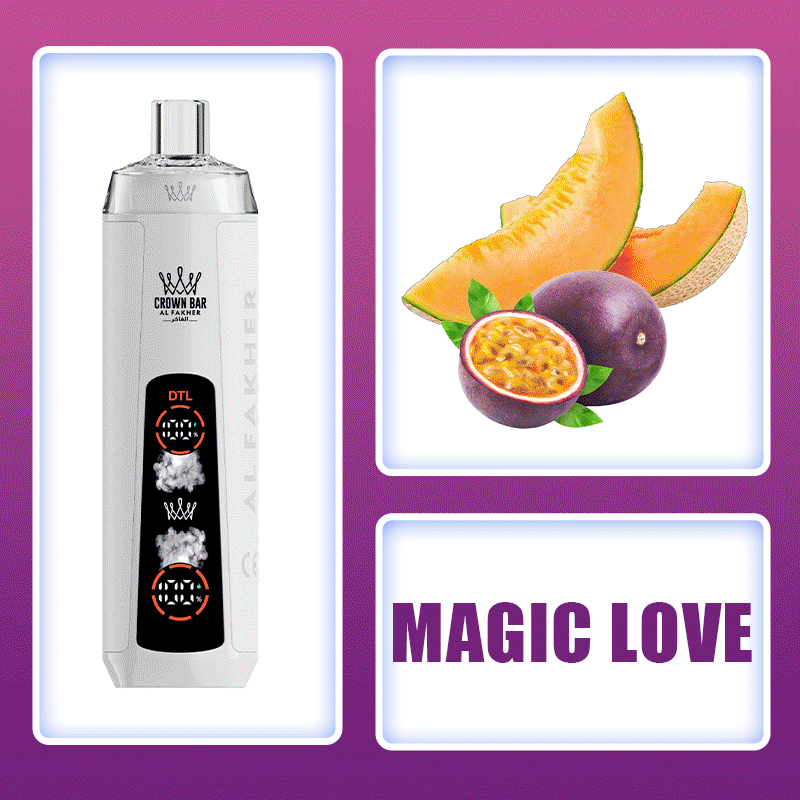 Al Fakher 8K CRYSTAL DUAL Einweg-E-Zigarette