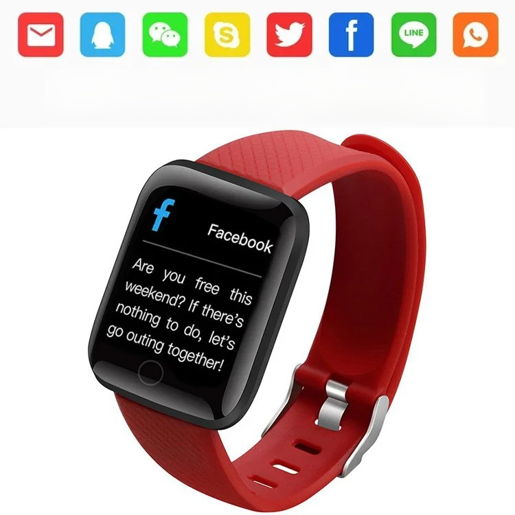 「心拍数と血圧を一日中モニタリング」 Bluetooth接続スポーツ向けスマートウォッチ