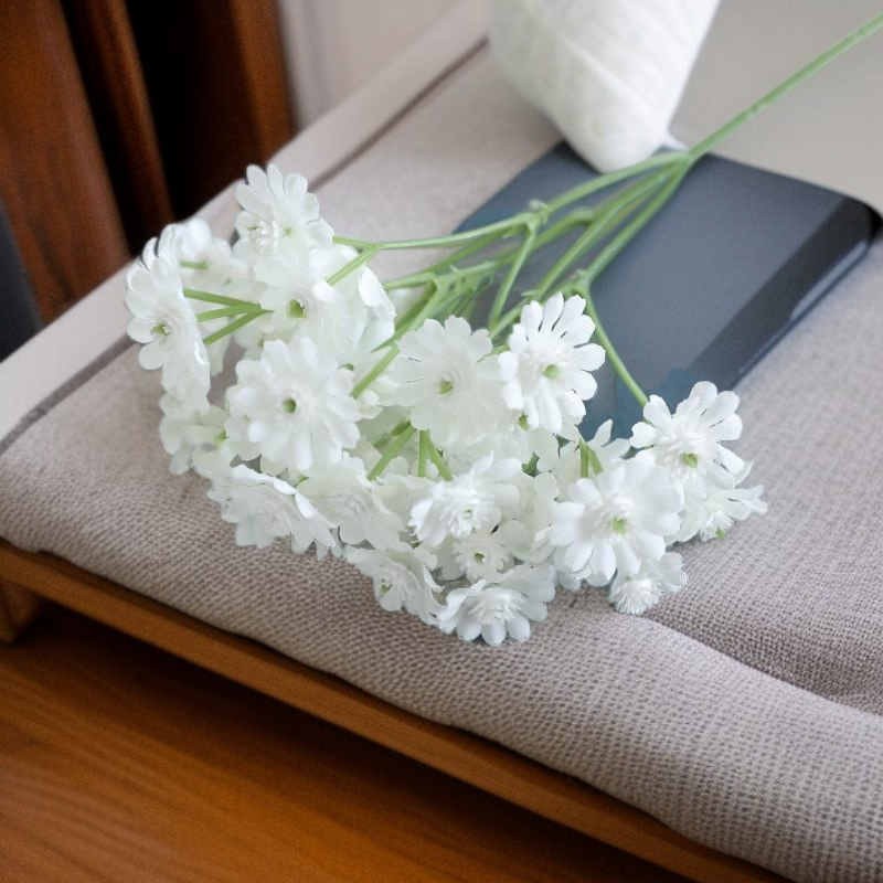 Simulace kytice divokých chryzantém