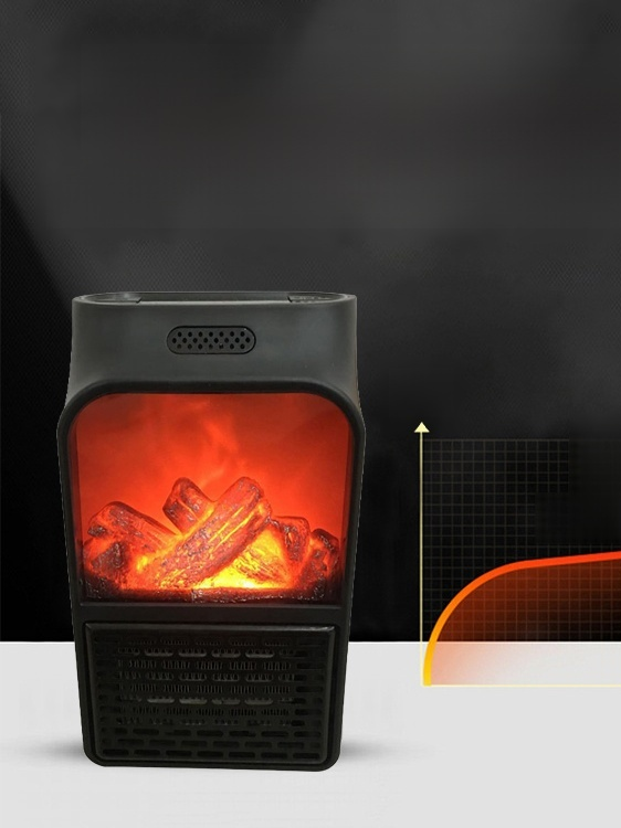 【1 kWh für 3 Tage】Energiesparender Schnellheizflammen-Heizer