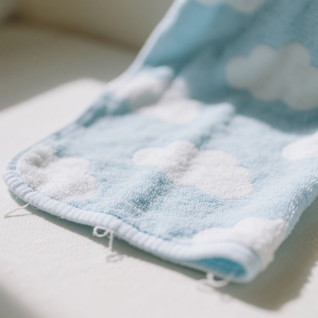 Saugfähiges Handtuch für Babys nach dem Baden