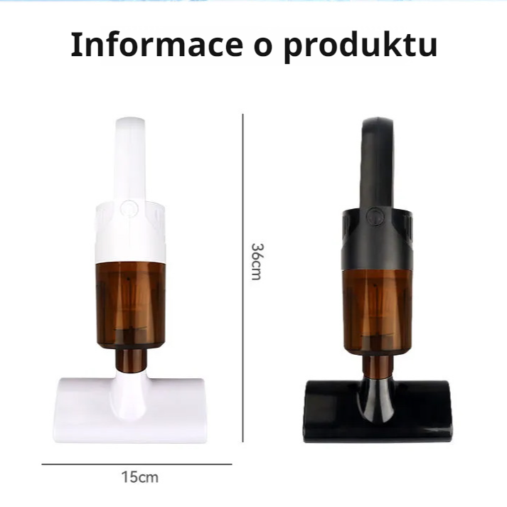 Bezdrátový přístroj na odstraňování roztočů pro domácnost i auto