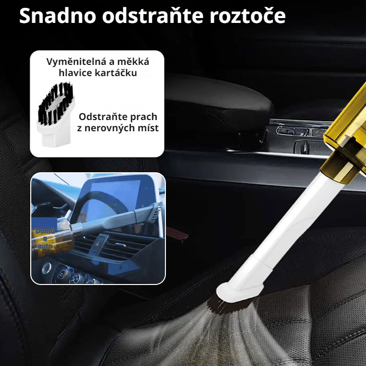 Bezdrátový přístroj na odstraňování roztočů pro domácnost i auto