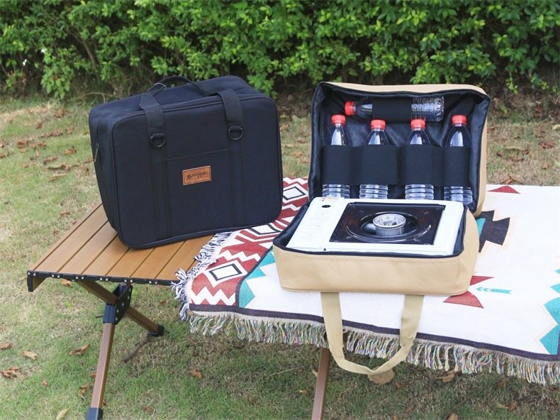 Lekka torba na kuchenki kasetowe i akcesoria turystyczne