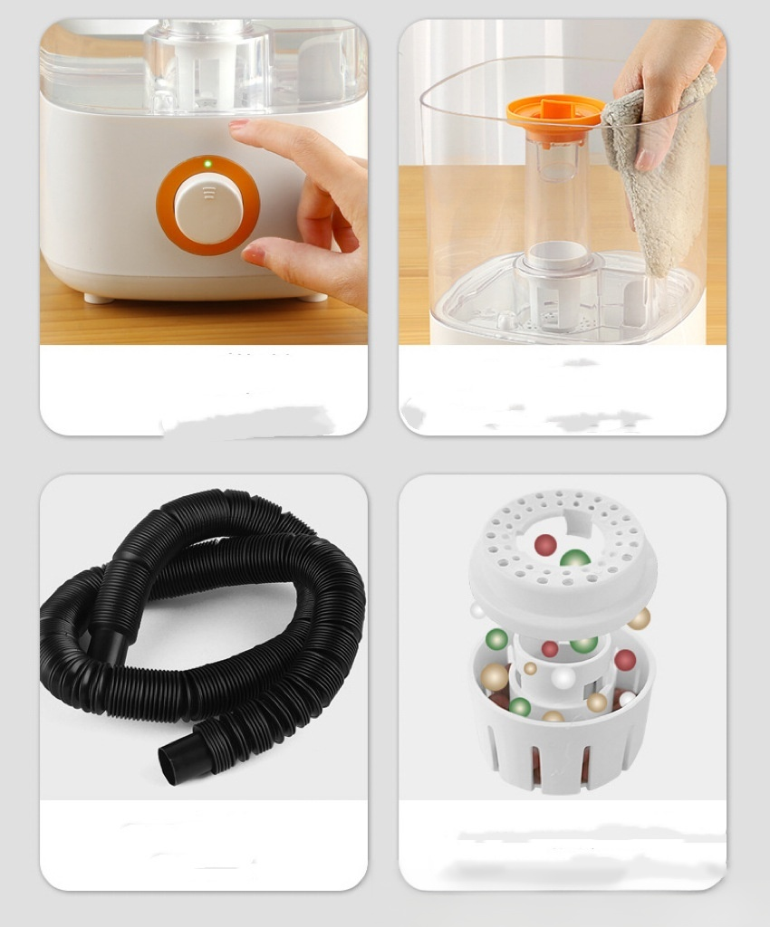 静音設計の爬虫類用加湿器の特徴画像