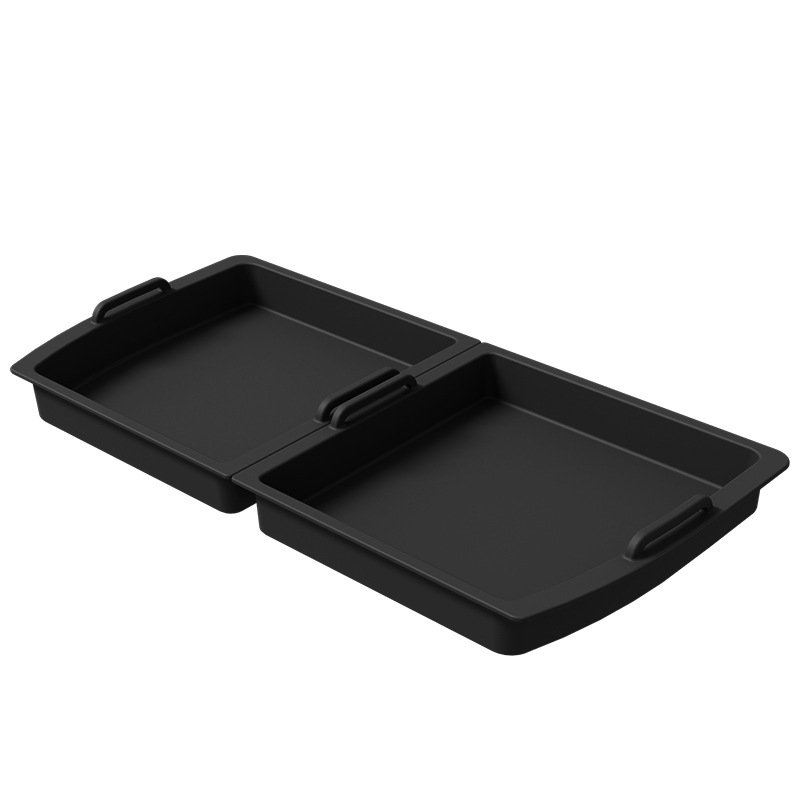 Doppelkammer Backform für verschiedene Pizzabeläge