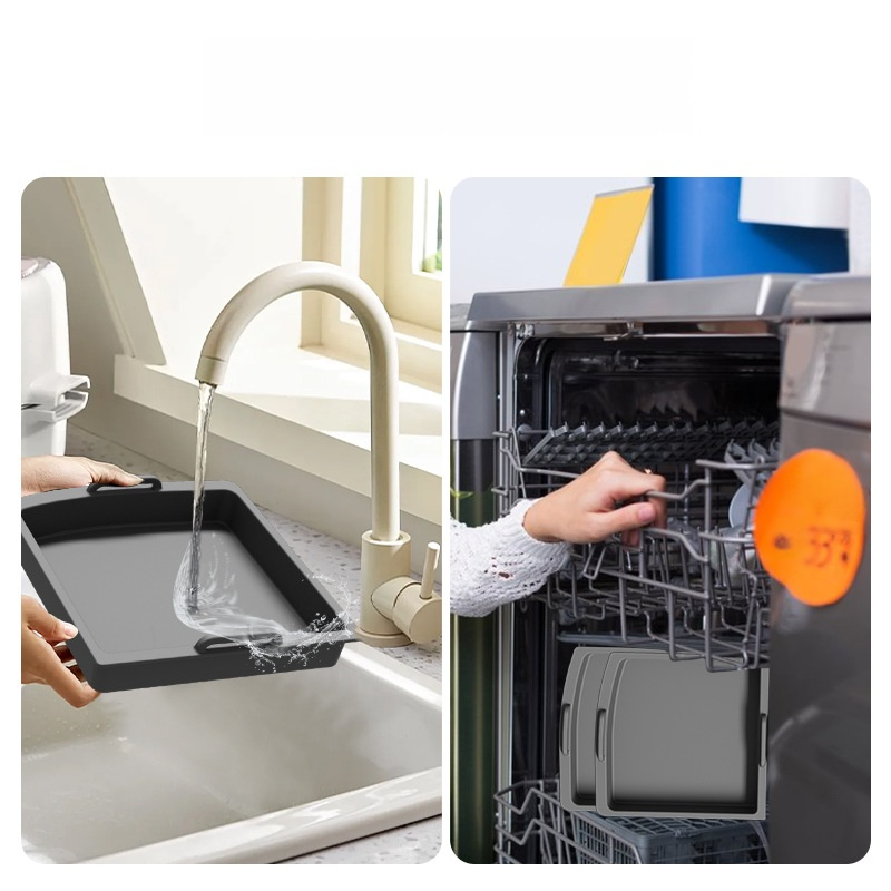 Innovative Backform für zwei verschiedene Pizzen gleichzeitig