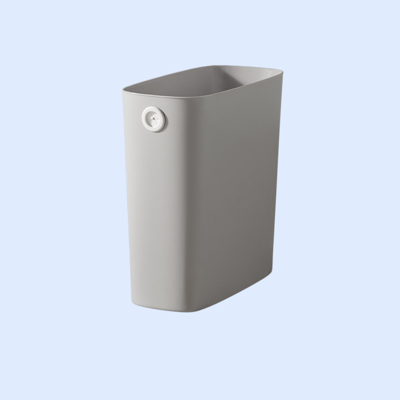 무압링 쓰레기통 가정용 거실 화장실 주방 틈새용 뚜껑없는 방수 오염방지